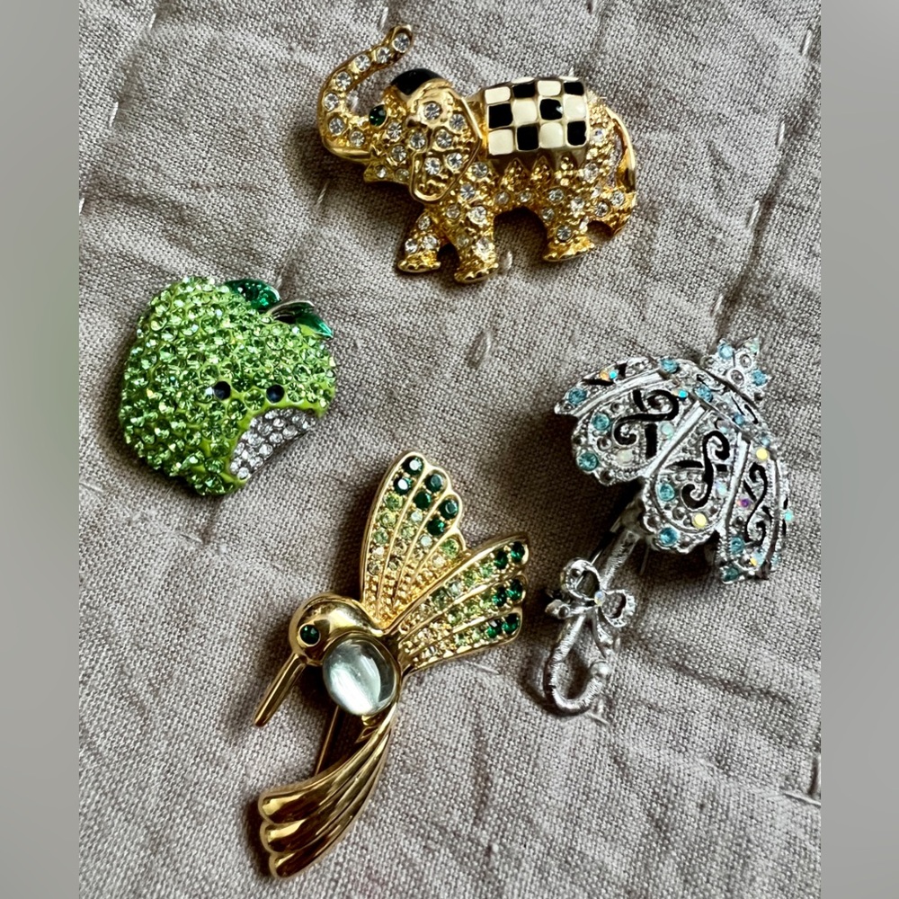 Four Brooches!